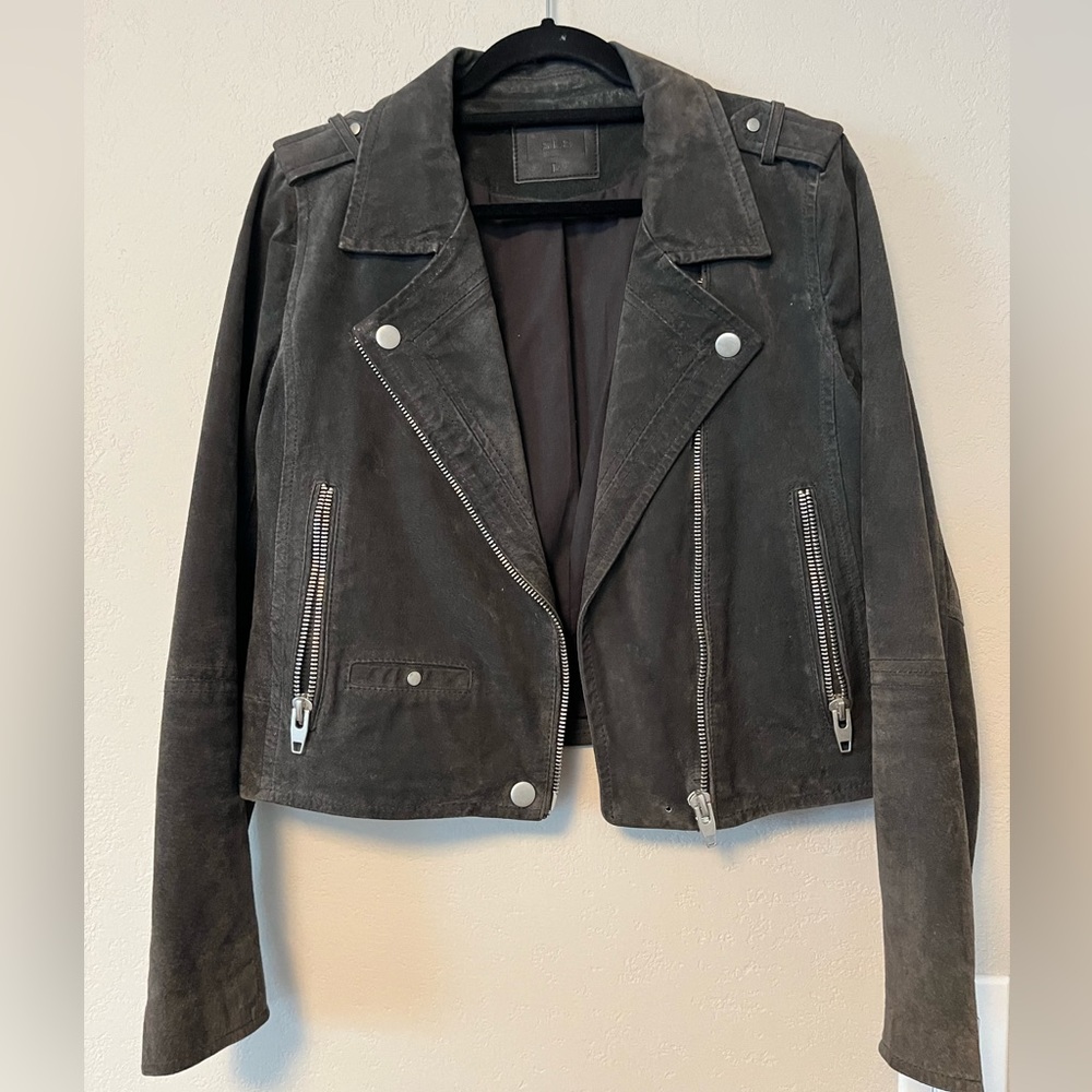 Genuine Leather Moto Jacket